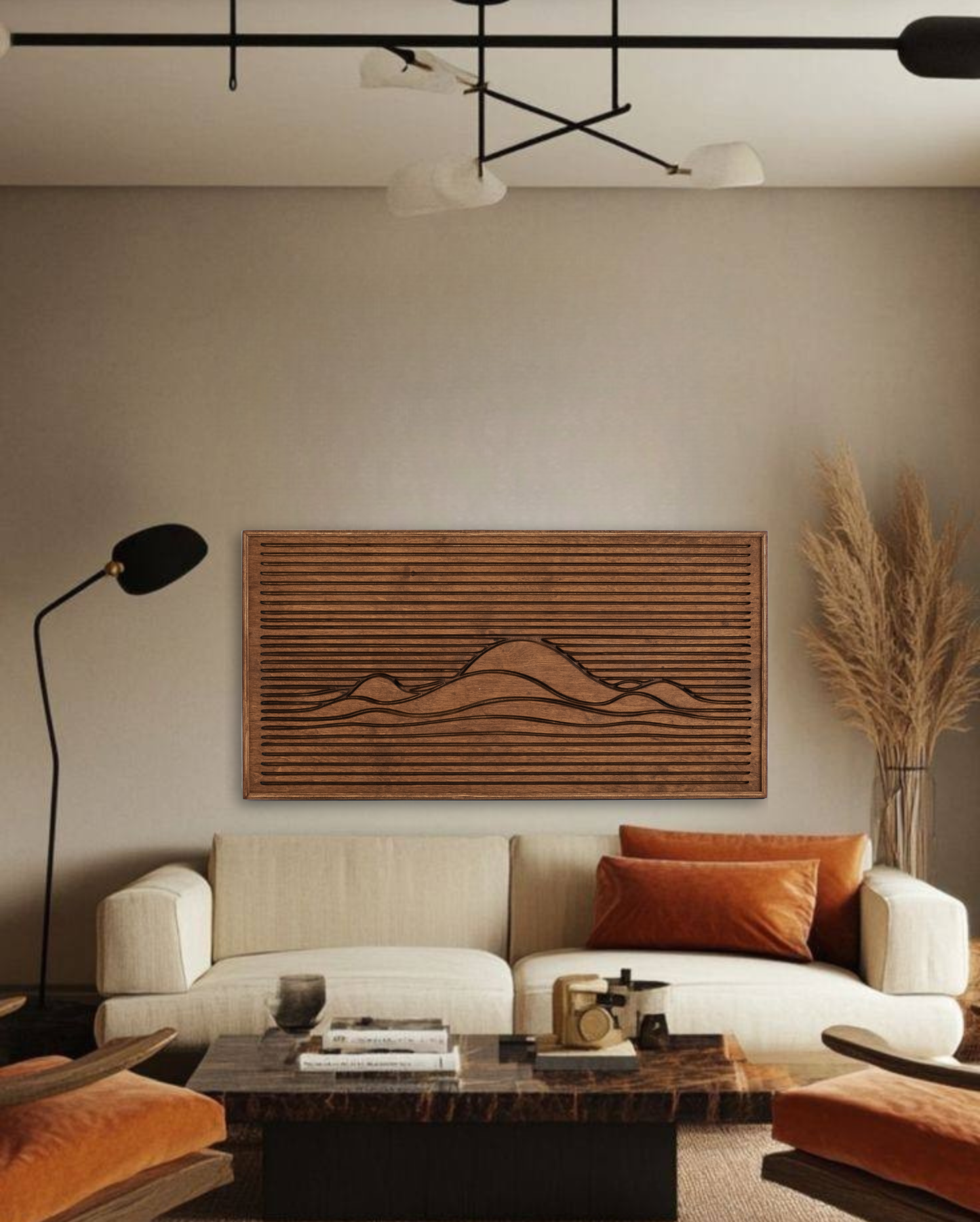 Large Wood Wall Art Panel