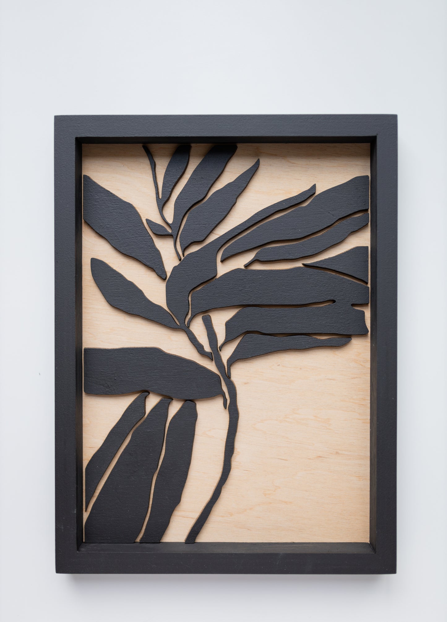 Abstract Leafs Wall Art Set