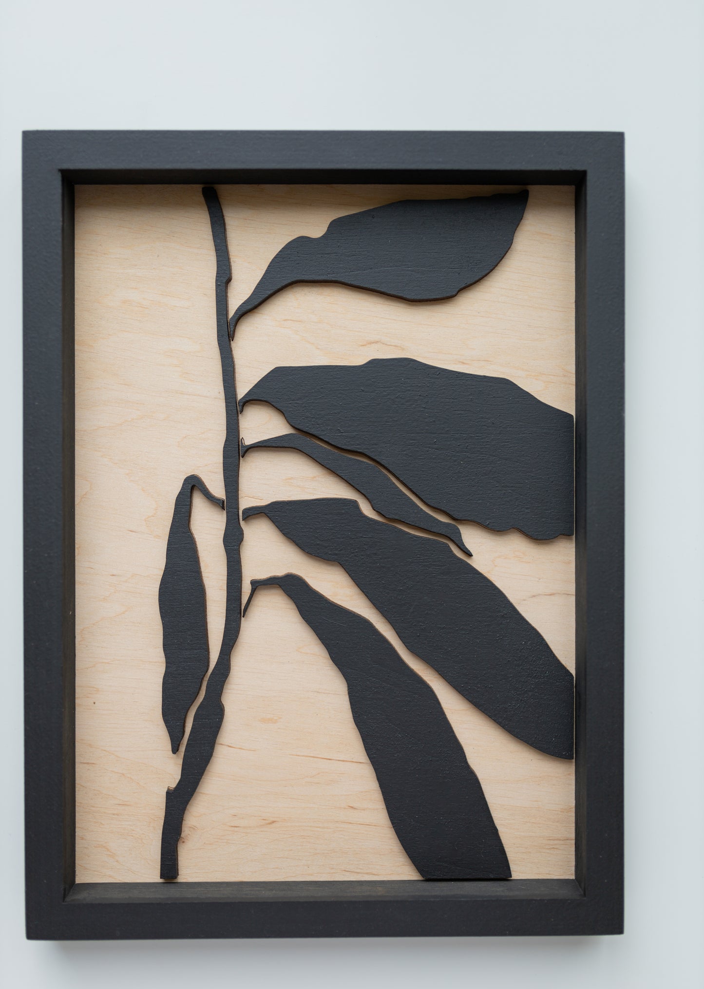Abstract Leafs Wall Art Set