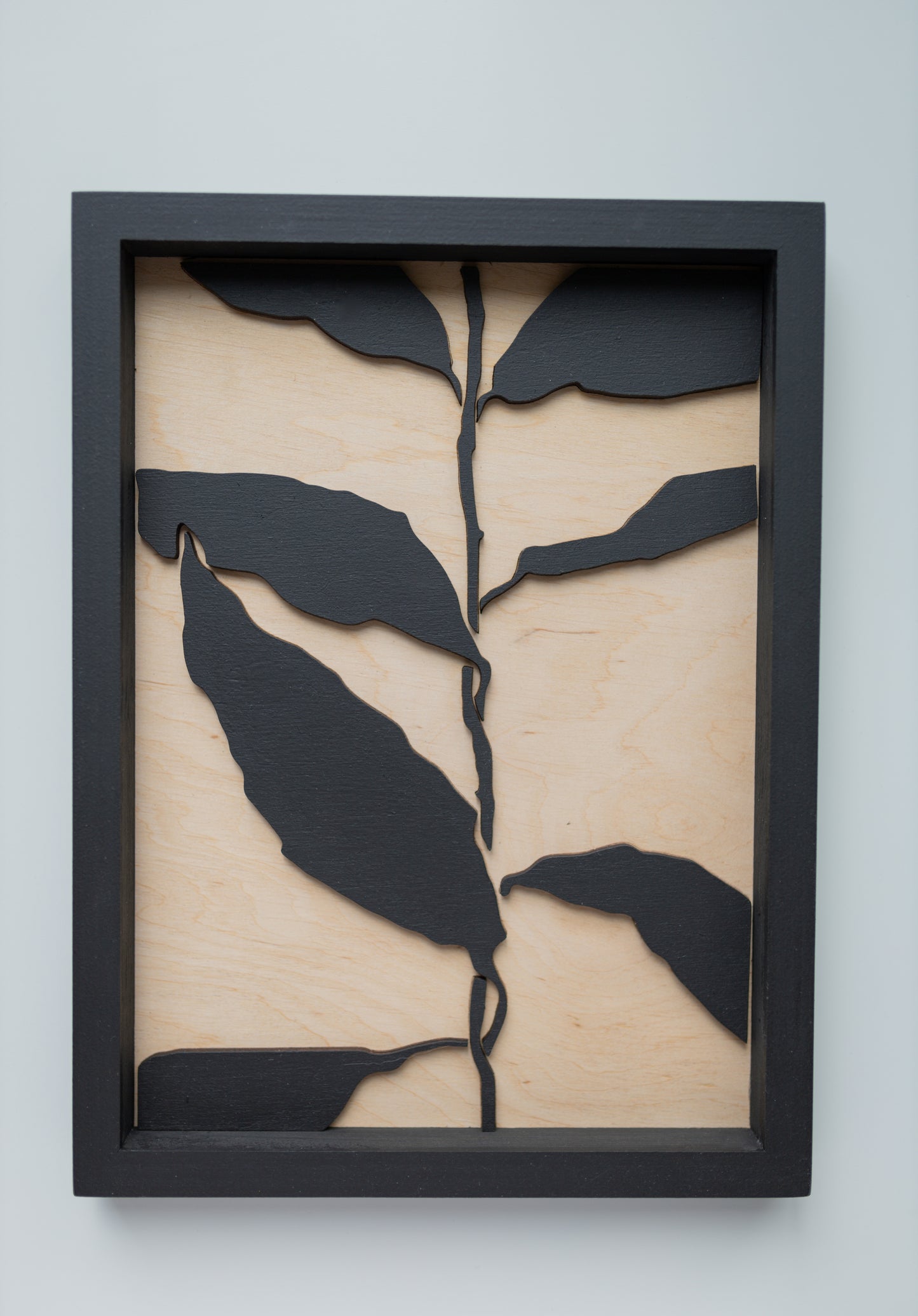 Abstract Leafs Wall Art Set