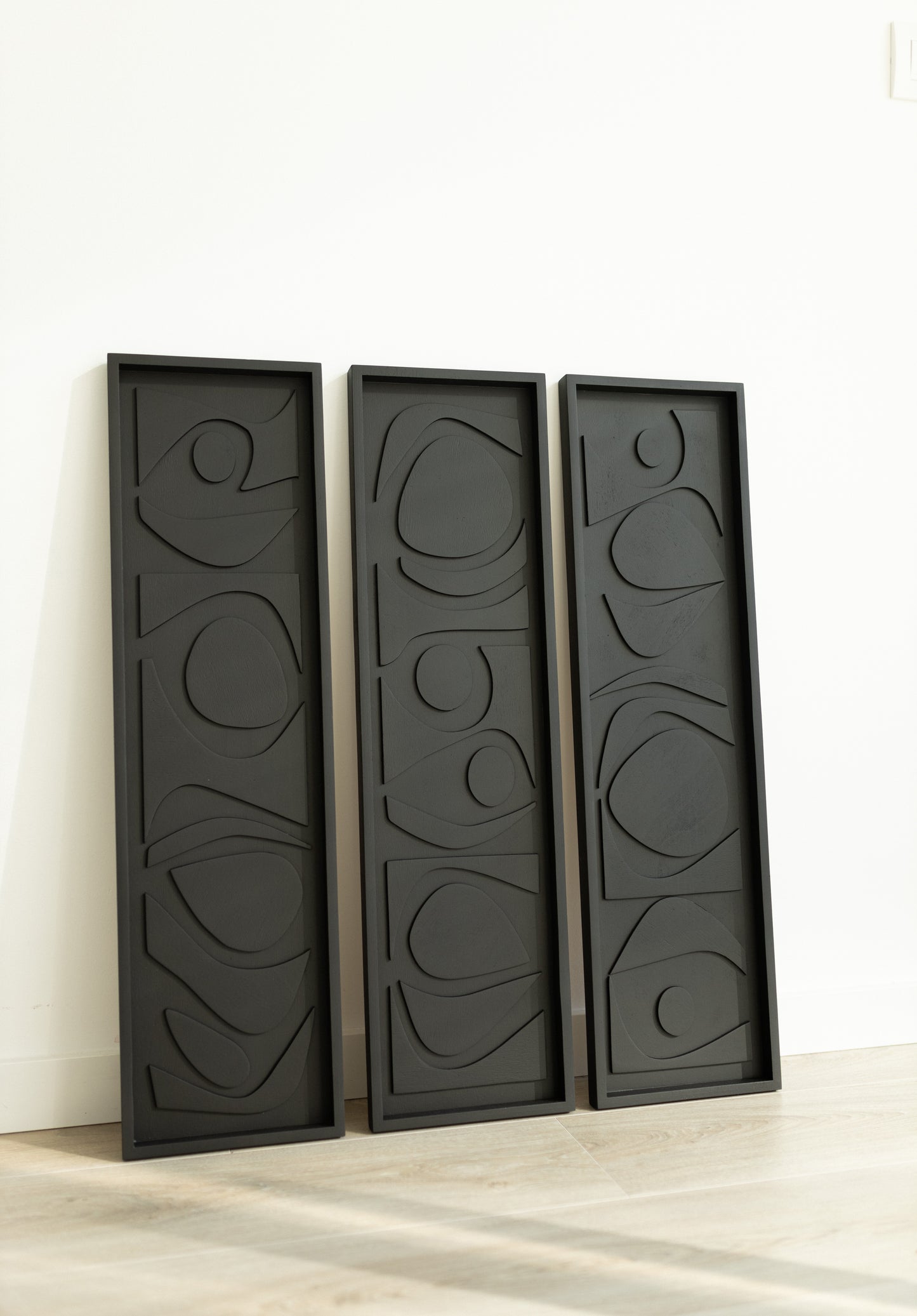 Set of 3 vertical panels