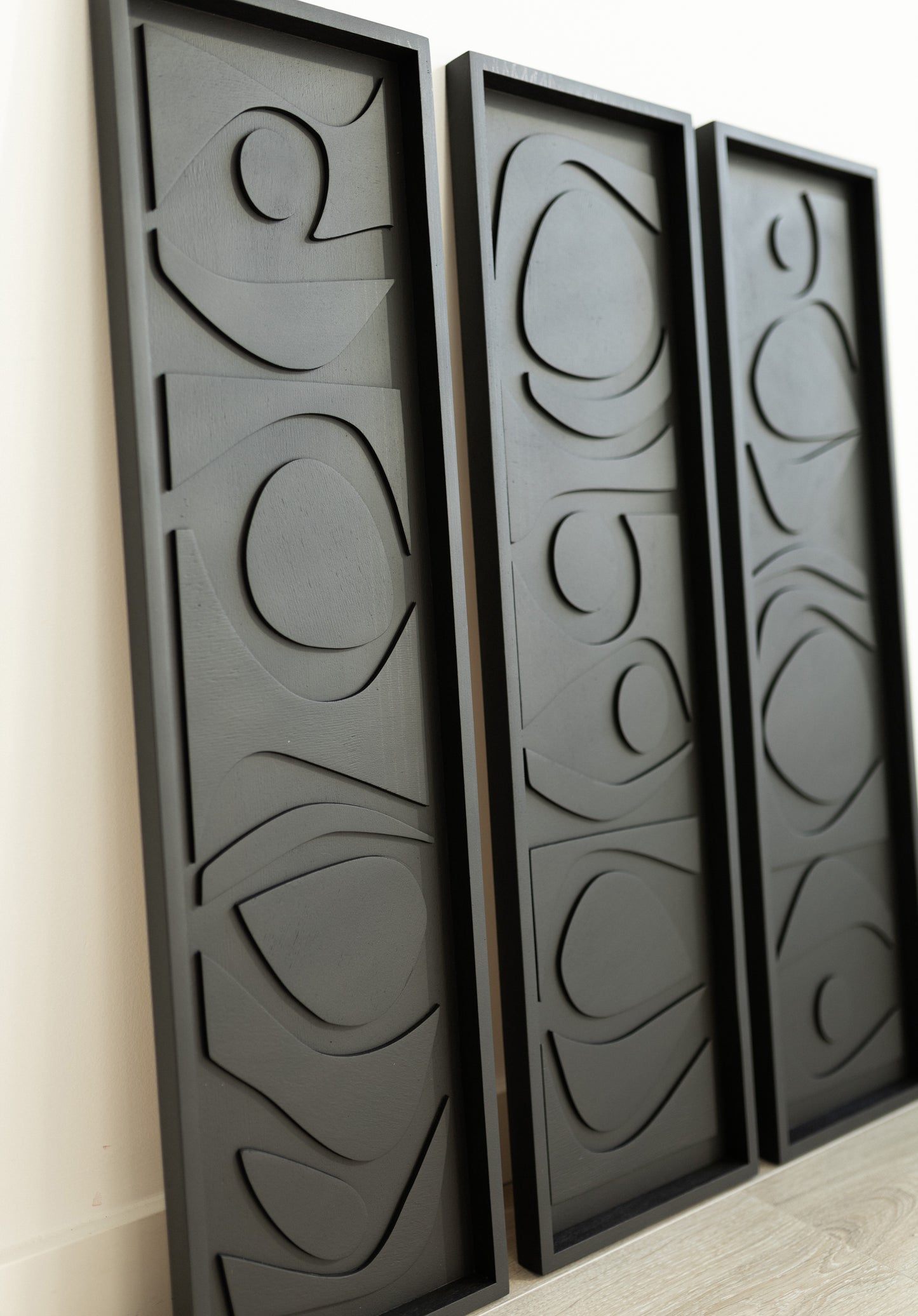 Set of 3 vertical panels