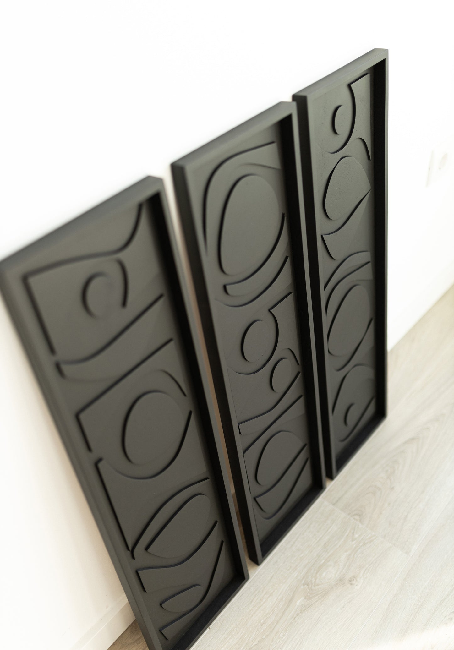 Set of 3 vertical panels