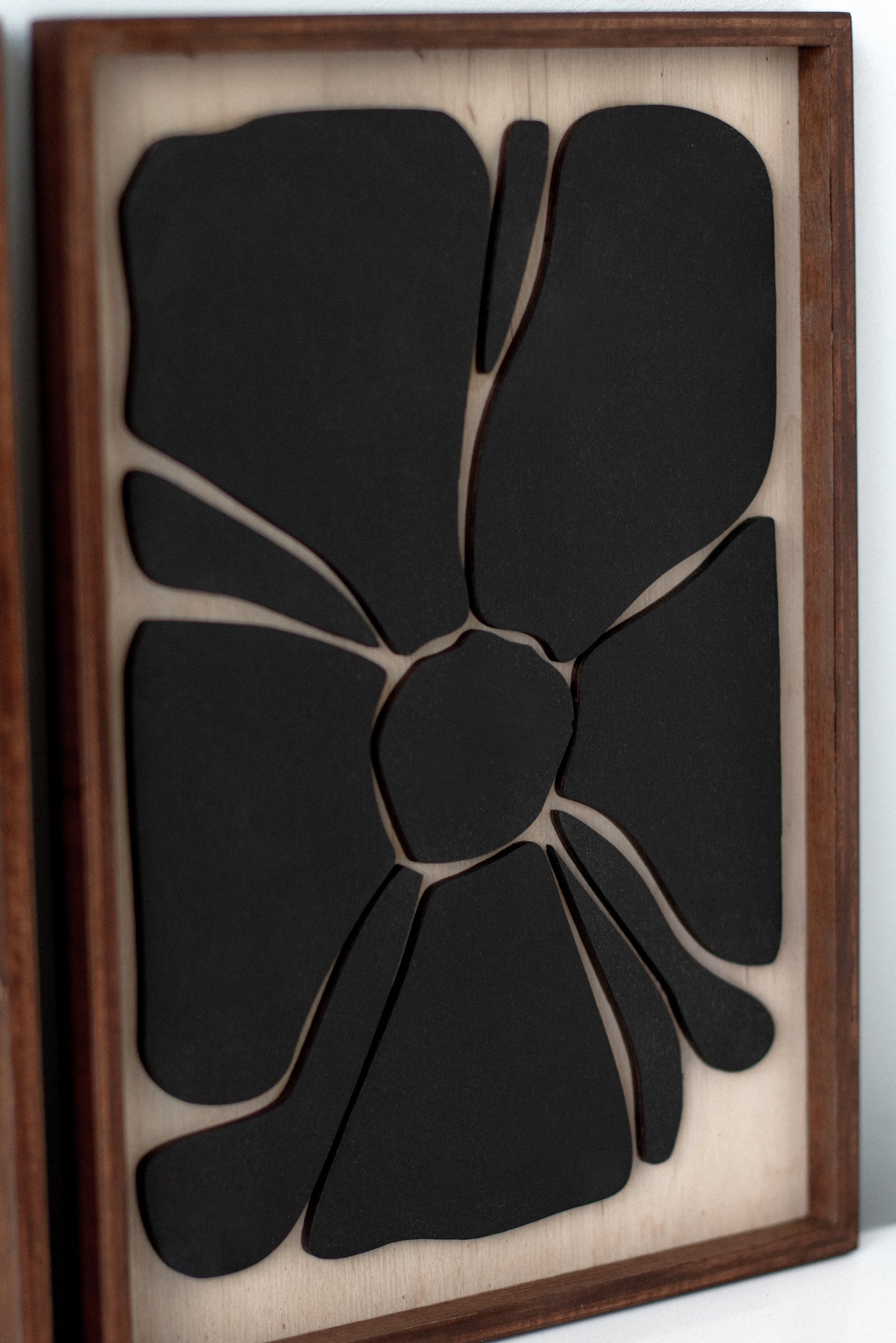 Floral Wood Wall Art Set