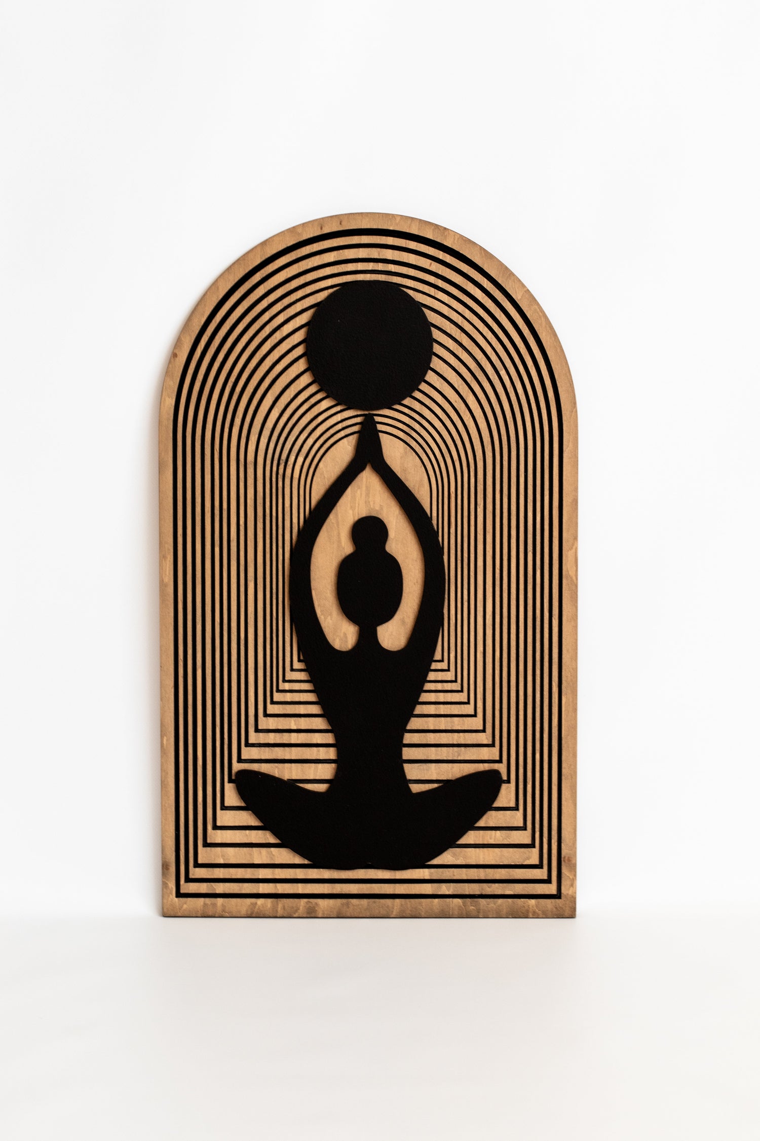 Yoga studio wall art