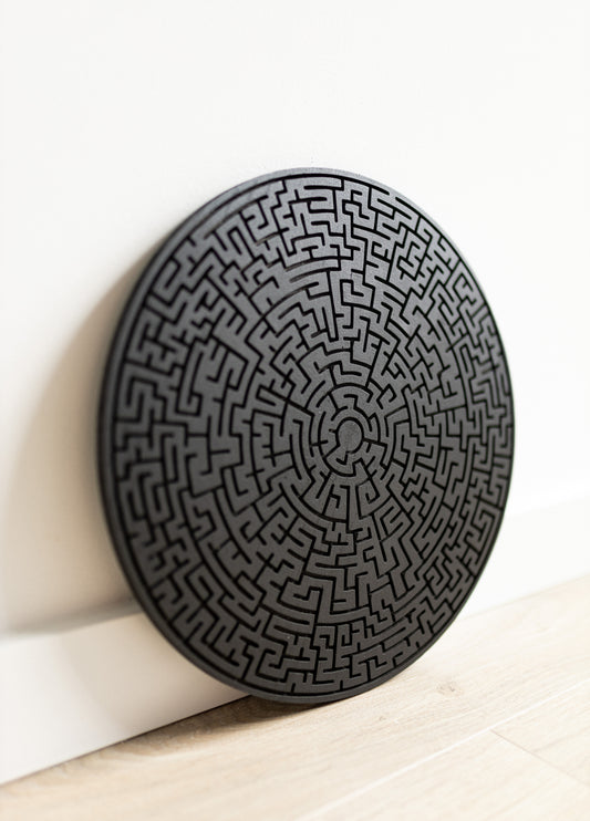 Round Maze Wall Art