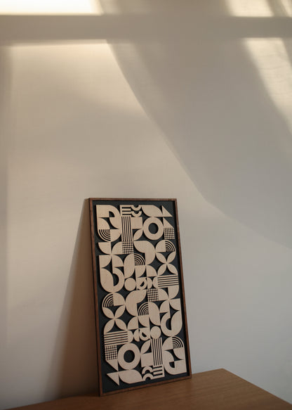 Bauhaus Wood Wall Art