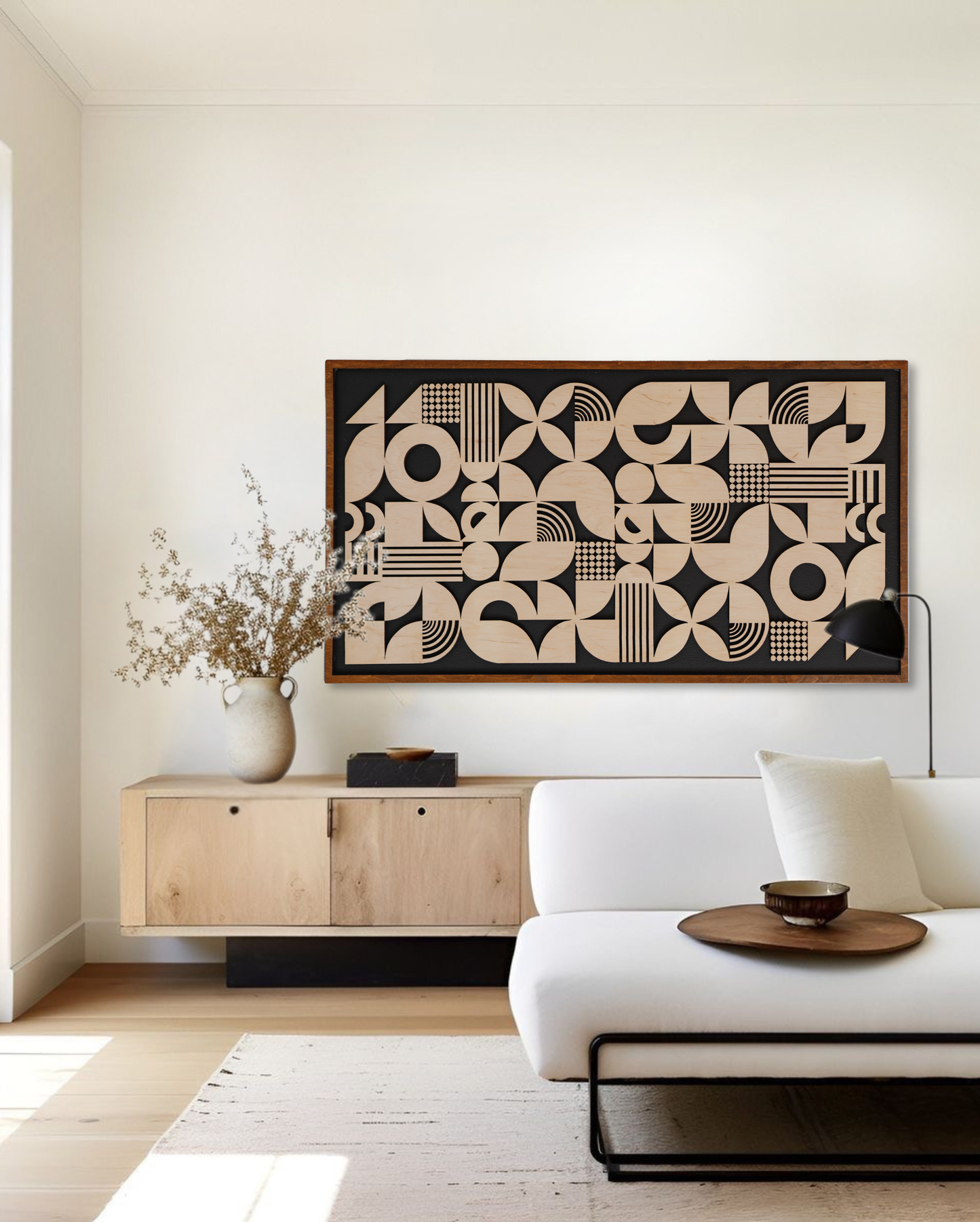 Bauhaus Wood Wall Art