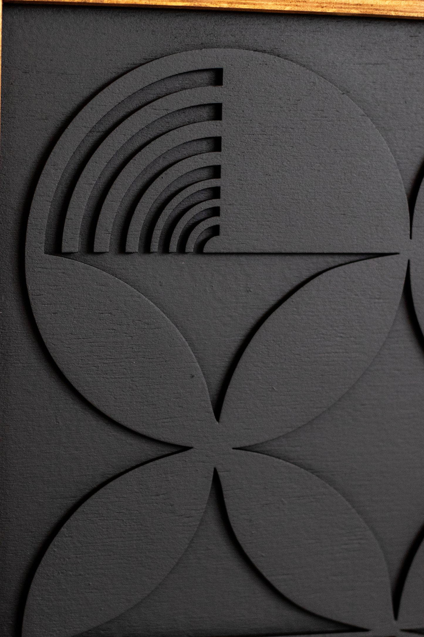 Square Abstract Wood Wall Art