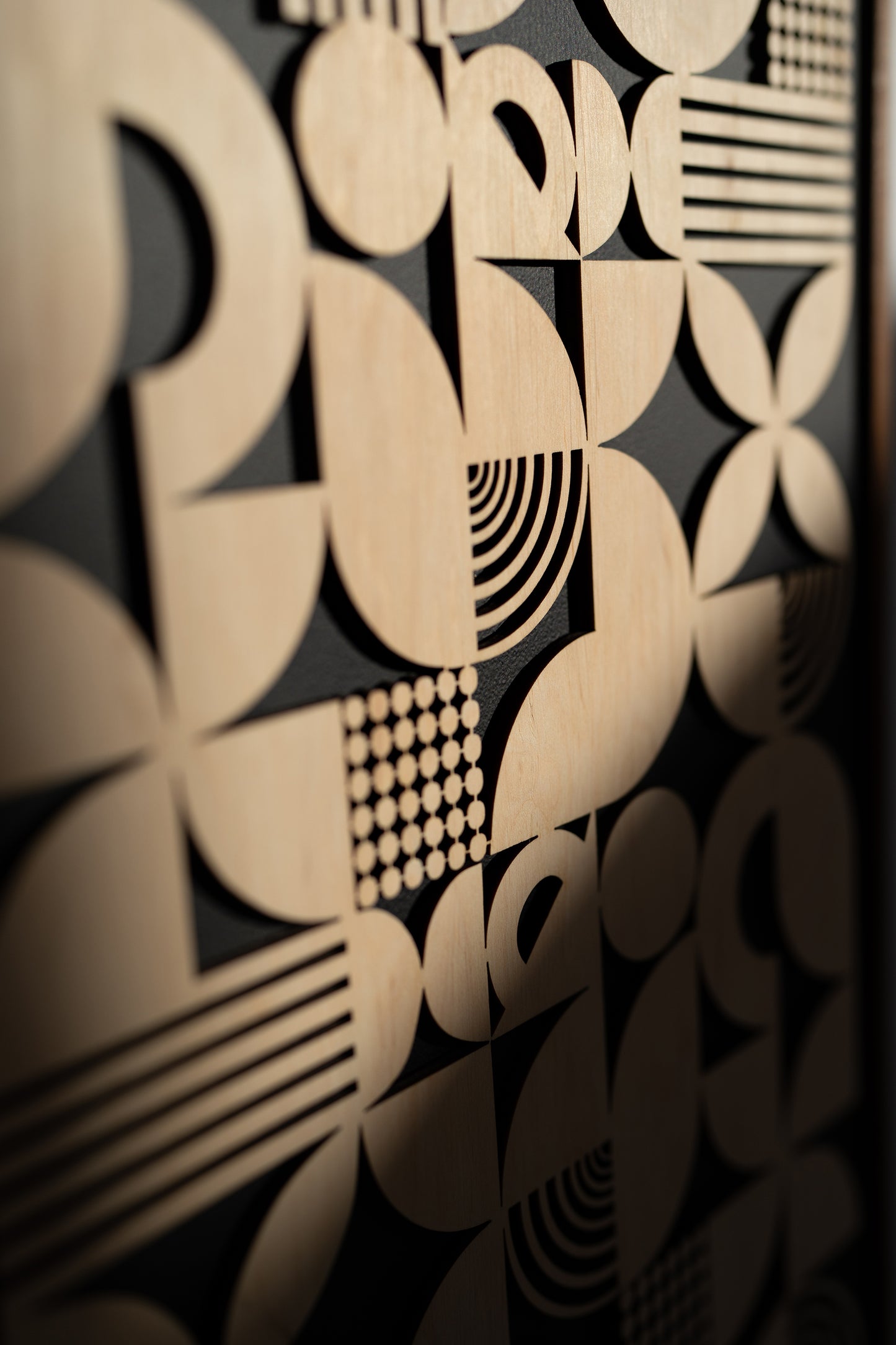 Bauhaus Wood Wall Art
