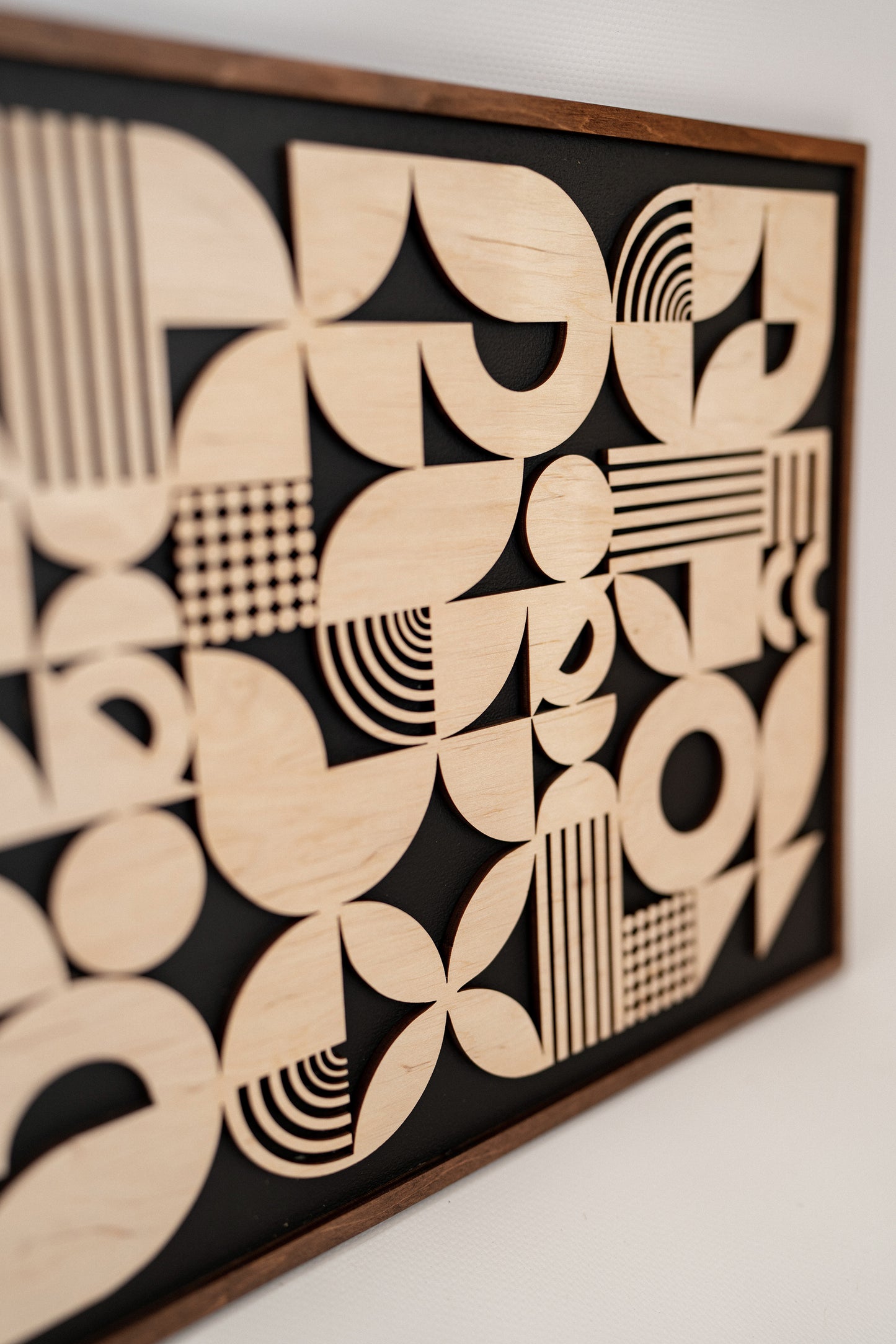 Bauhaus Wood Wall Art