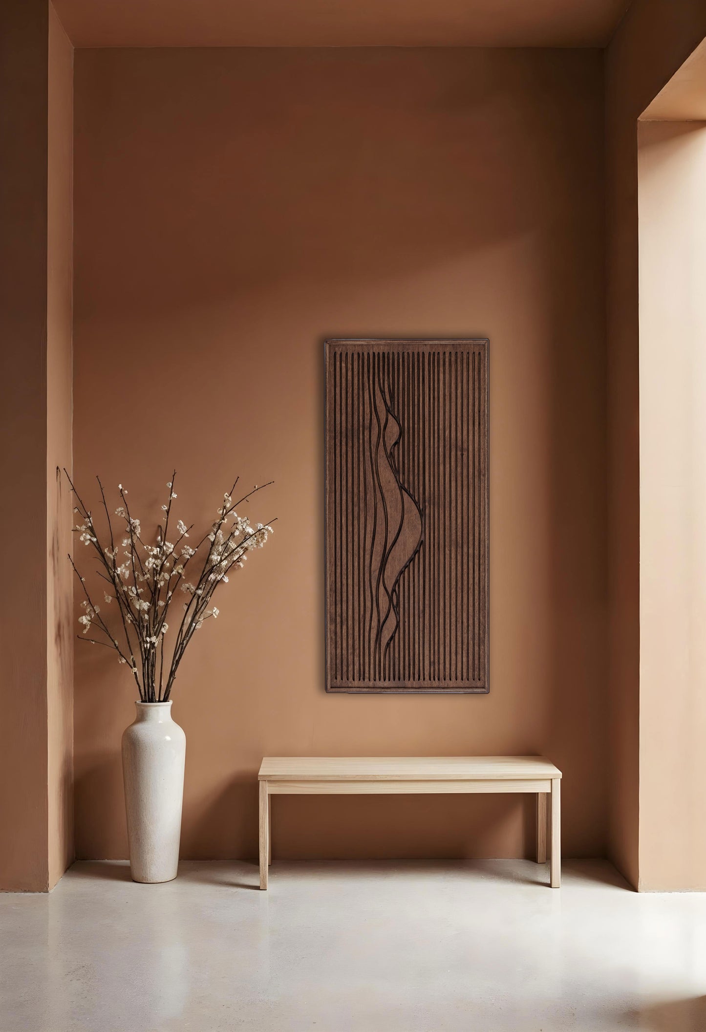 Large Wood Wall Art Panel