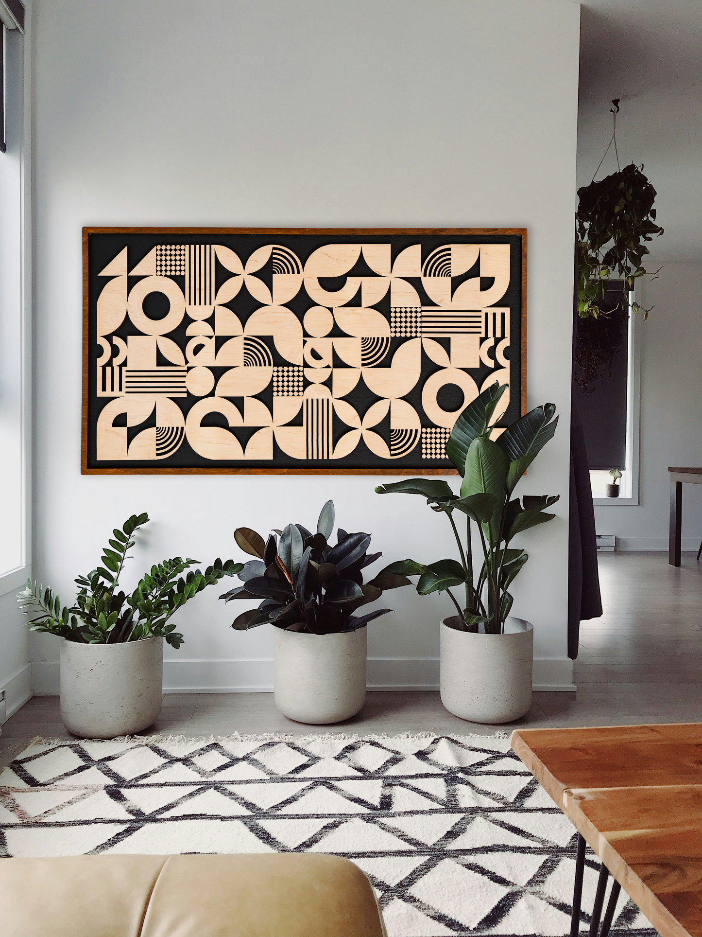Bauhaus Wood Wall Art